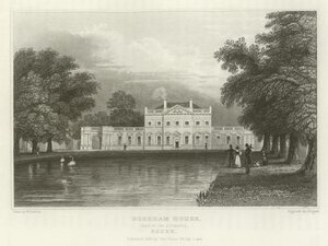 Boreham House, Zetel van Sir J Tyrrell, Essex door William Henry Bartlett