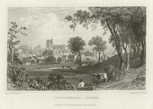 Coggeshall, Essex door William Henry Bartlett