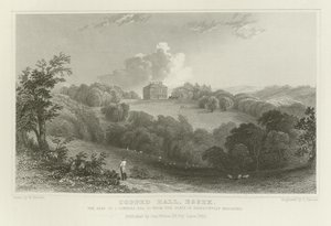 Copped Hall, Essex, de Residentie van J. Conyers, Esquire door William Henry Bartlett