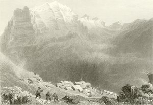 Dormeilleuse, Hoge Alpen, het toneel van Felix Neffs