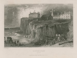 Algemeen uitzicht op Rottingdean door William Henry Bartlett