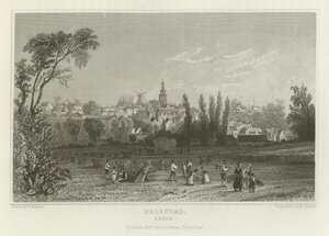 Halstead, Essex door William Henry Bartlett