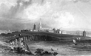 Harwich, Essex, gegraveerd door Henry Adlard, c.1832 door William Henry Bartlett