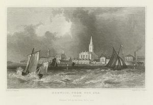 Harwich, vanaf de Zee, Essex