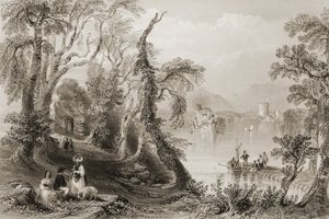 Innisfallen, Killarney Meer, County Killarney, uit 