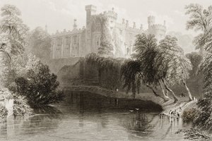 Kilkenny Kasteel, County Kilkenny, Ierland, uit 