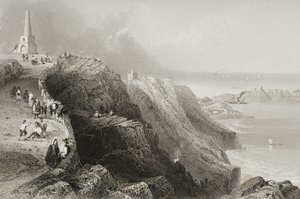 Killiney Hill, County Dublin, Ierland, uit 