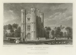 Leigh Priory, Essex, 7 mijl ten noorden van Chelmsford door William Henry Bartlett