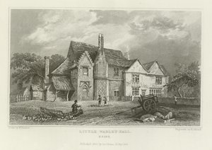 Little Warley Hall, Essex door William Henry Bartlett