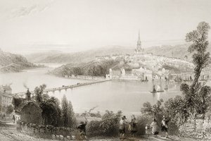 Londonderry, County Londonderry, Noord-Ierland, uit 