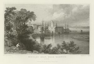 Mistley Quay, nabij Harwich, Essex