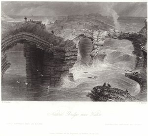 Natuurlijke bruggen bij Kilkee
