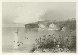 Nicopolis, Griekenland door William Henry Bartlett