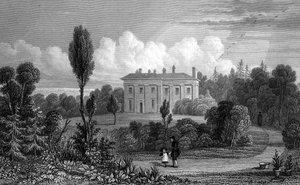 Riffhams Lodge, Essex, 1835 door William Henry Bartlett