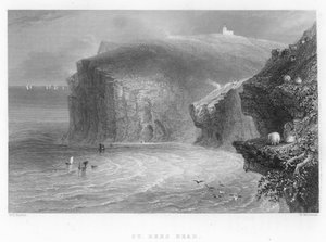 St Bees Head door William Henry Bartlett