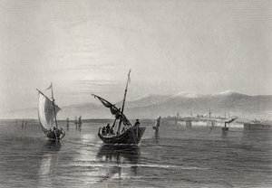 De Balkan, Bulgarije, van nabij Widden, gegraveerd door J. Godfrey door William Henry Bartlett