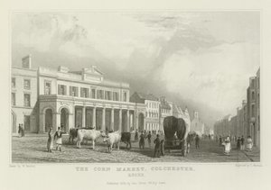 De graanmarkt, Colchester, Essex