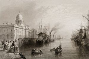 Het douanehuis, Dublin, uit 