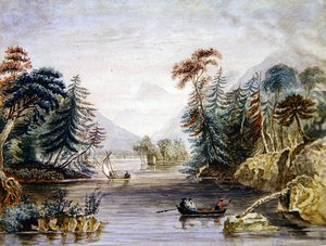 De nauwe doorgang door William Henry Bartlett