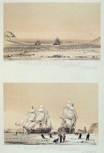 Opmerkelijk verschijnsel in de lucht altijd tegenover de zon (boven) en De Duivelsduim, schepen die boren en warpen in het pak (onder) uit 