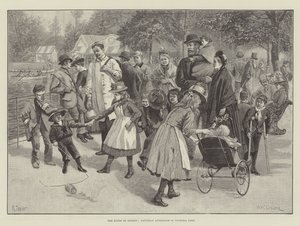 De Longen van Londen, Zaterdagmiddag in Victoria Park door William Henry Charles Groome