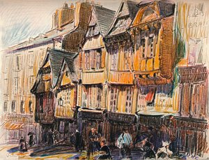 Quimper door William Henry Charlton