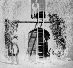Een zeer vroege foto door William Henry Fox Talbot, 1844 1904 door William Henry Fox Talbot