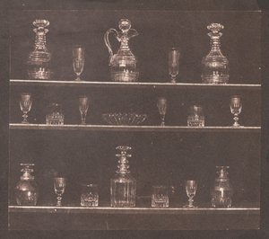 Artikelen van Glas, 1844 door William Henry Fox Talbot