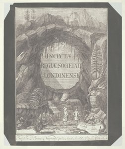 Kopie van de titelpagina voor "Inclytae Regiae Societati Londinensi" door William Henry Fox Talbot