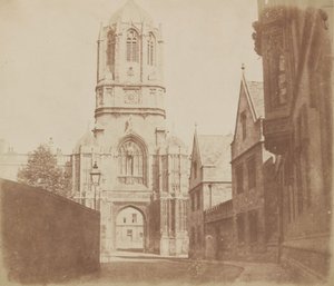 Poort van Christchurch, voor september 1844 door William Henry Fox Talbot