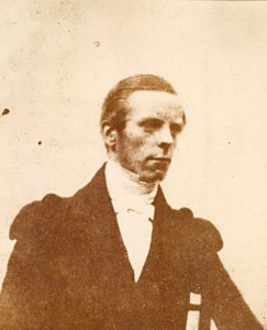 Portret van een man door William Henry Fox Talbot