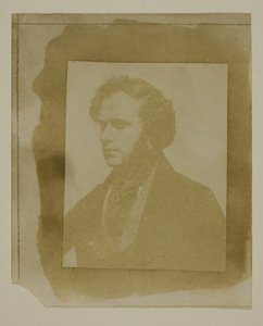 Portret van Henneman in profiel door William Henry Fox Talbot