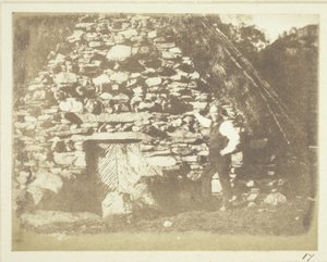 Landschap van Loch Katrine door William Henry Fox Talbot