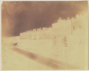 [Straatbeeld in Bath, Engeland]. door William Henry Fox Talbot