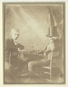 De schaakspelers door William Henry Fox Talbot