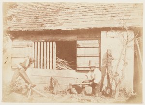 De houthakkers door William Henry Fox Talbot