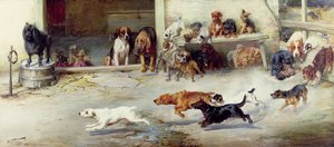 Hete achtervolging, 1894 door William Henry Hamilton Trood