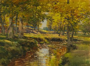 Herfst aan de Weide Rand