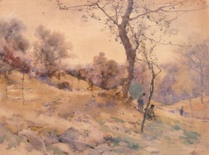 Landschap door William Henry Holmes