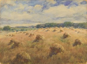 Maryland tarwevelden door William Henry Holmes