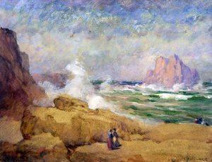 Aan de kust van Californië door William Henry Holmes