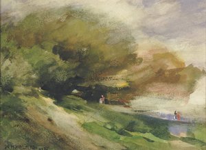De schaduwrijke wandeling door William Henry Holmes