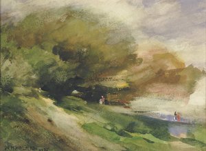 Het schaduwrijke pad door William Henry Holmes