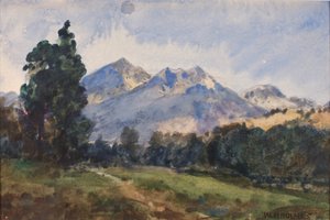 Wyoming voetheuvels door William Henry Holmes