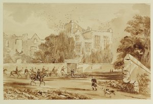 Hardwick Old Hall door William Henry Hunt