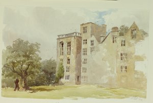 Hardwick Old Hall door William Henry Hunt