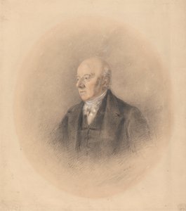 Portret van een heer door William Henry Hunt