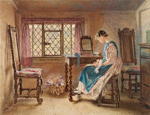 Voorbereiding voor Zondag, c.1832