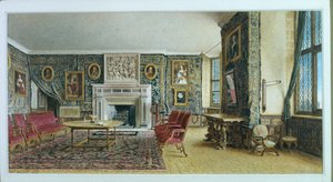 De Bibliotheek, Hardwick door William Henry Hunt