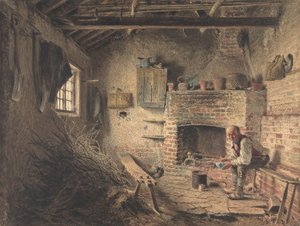 Het Ontbijt van de Houthakker De Maaltijd van de Takkenverzamelaar, ca. 1832-34